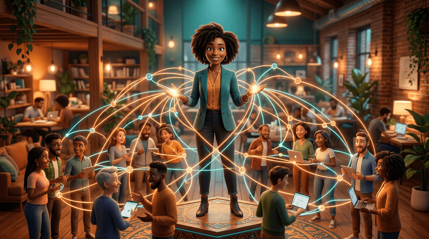 Community organizer bringing people together