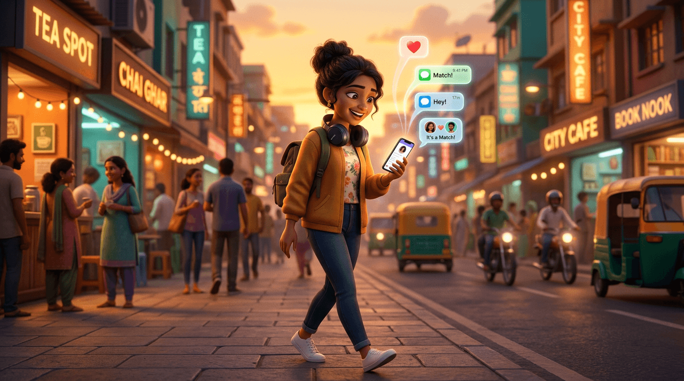 Professional networking on the go