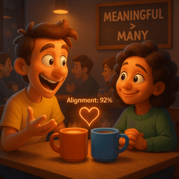 Members connecting and solving problems together